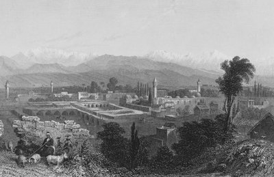 Tarsus, en by i Kilikien af William Henry Bartlett