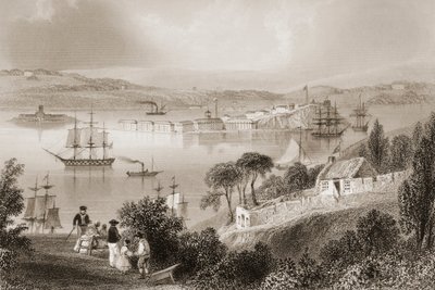 The Cove of Cork (nu Cobh), County Cork, Irland, fra 