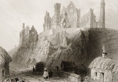 The Rock of Cashel, County Tipperary, Irland, fra 