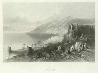 Tiberias af William Henry Bartlett