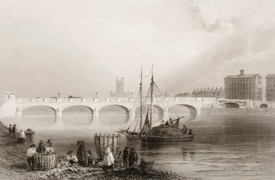 Wellesley Bridge, Limerick, Irland, fra 