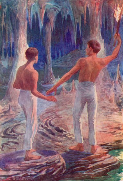 Vi blev slået stumme med de vidunderlige genstande, der blev åbenbaret for vores blik af William Henry Charles Groome