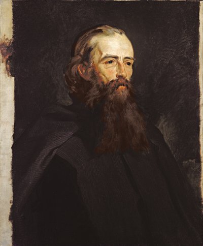 Portræt af Frederick George Stephens af William Henry Fisk