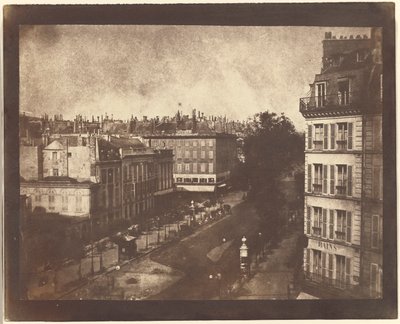 Luftfoto af Paris af William Henry Fox Talbot