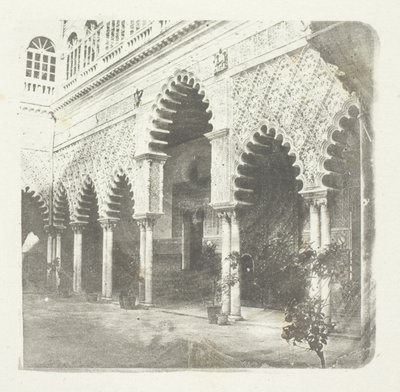 Alcazar de Sevilla af William Henry Fox Talbot