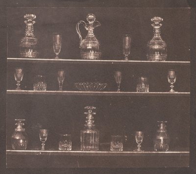 Varer af glas, 1844. af William Henry Fox Talbot