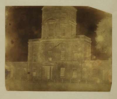 Basen på Radcliffe Library, Oxford af William Henry Fox Talbot