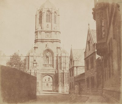 Gate of Christchurch, før september 1844. af William Henry Fox Talbot