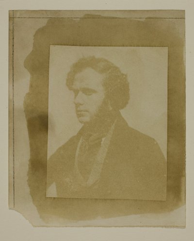 Portræt af Henneman i profil af William Henry Fox Talbot
