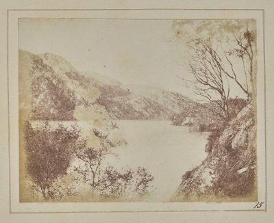 Landskabet ved Loch Katrine af William Henry Fox Talbot