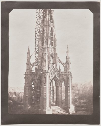 Sir Walter Scotts monument, Edinburgh af William Henry Fox Talbot