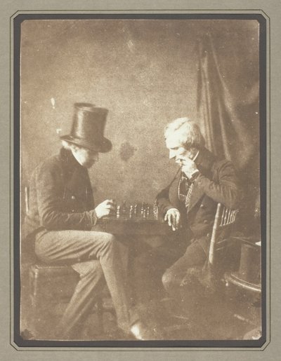 Skakspillerne af William Henry Fox Talbot