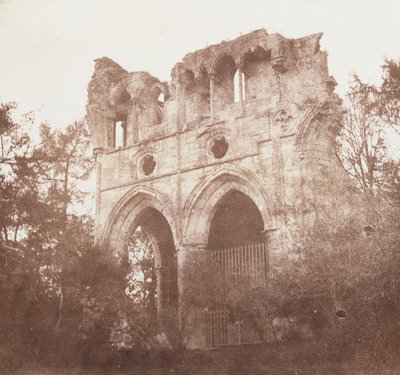The Tomb of Sir Walter Scott, ca. 1844 (saltet papirtryk) af William Henry Fox Talbot