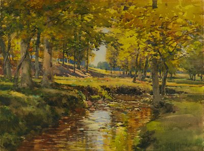 Efterår i Engkanten, n.d. af William Henry Holmes