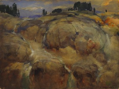 Øde Leje af en Gletsjer, n.d. af William Henry Holmes