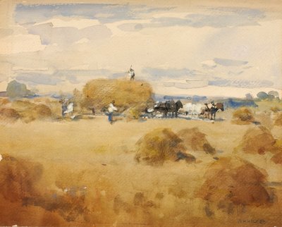 Hømagerscene, n.d. af William Henry Holmes