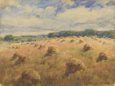 Maryland Wheat Fields, n.d. af William Henry Holmes