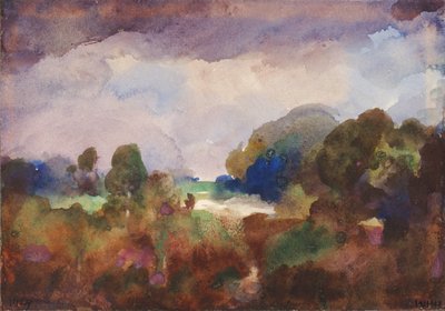 Leger med farverne, n.d. af William Henry Holmes