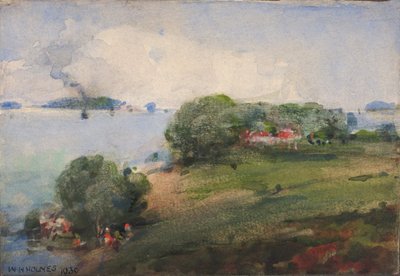 Udsigt over Potomac-floden af William Henry Holmes