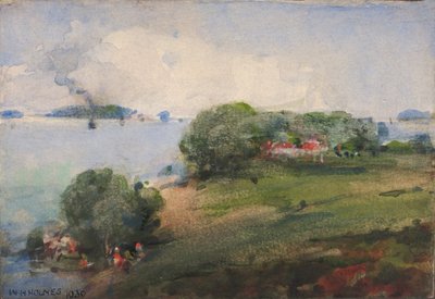 Udsigt over Potomac, 1930. af William Henry Holmes