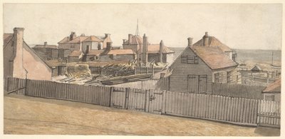 Fiskerhytter i Hastings af William Henry Hunt