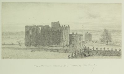 Hardwick Old Hall af William Henry Hunt