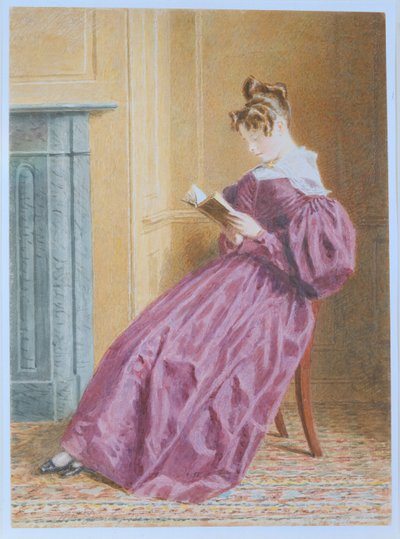 Mrs Gurney Hoare, ca.1837 (blyant, wc og gouache på papir) af William Henry Hunt