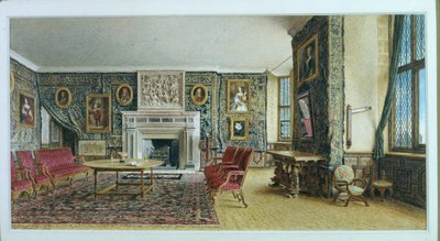Biblioteket, Hardwick af William Henry Hunt