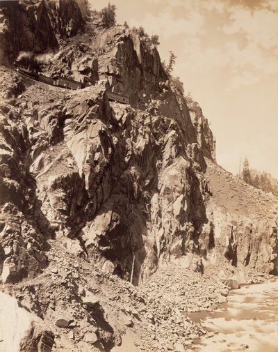 Cañon af Rio Las Animas af William Henry Jackson