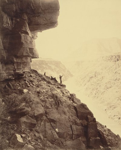 Grand Canyon ved Colorado-floden af William Henry Jackson