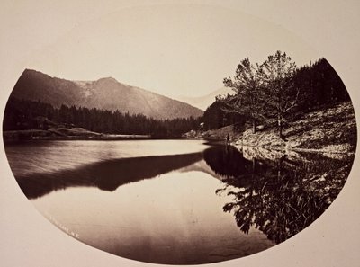 Mystic Lake. af William Henry Jackson