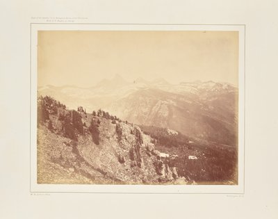 Panoramaudsigt over Téton-kæden af William Henry Jackson