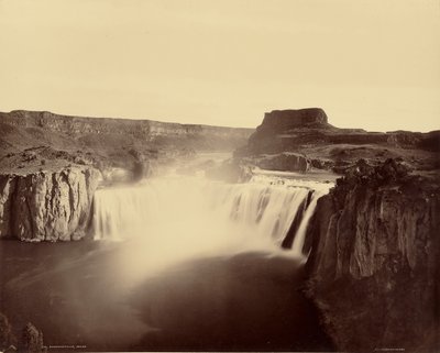 Shoshone Falls, Idaho af William Henry Jackson