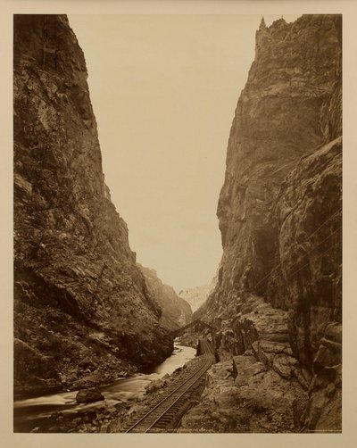 Royal Gorge, Grand Canyon i Arkansas af William Henry Jackson