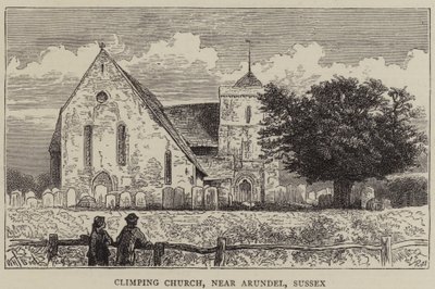 Climping Church, nær Arundel, Sussex af William Henry James Boot
