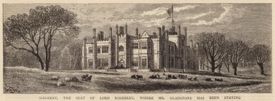 Dalmeny, Lord Roseberys sæde, hvor hr. Gladstone har opholdt sig. af William Henry James Boot