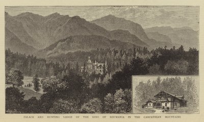 Palads og jagtslot for kongen af Rumænien i Karpaterne af William Henry James Boot