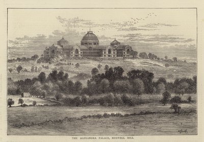 Alexandra Palace, Muswell Hill af William Henry James Boot