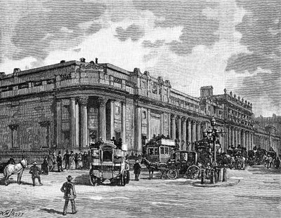 Bank of England, London, 1900. af William Henry James Boot