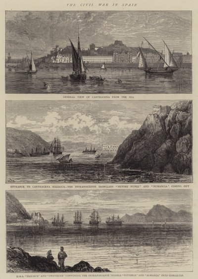 Borgerkrigen i Spanien af William Henry James Boot