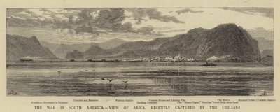 Krigen i Sydamerika, Udsigt over Arica, for nylig fanget af chilierne af William Henry James Boot