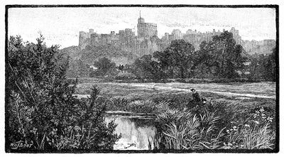 Windsor Castle, 1900. af William Henry James Boot