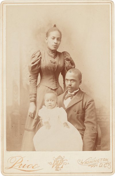 Matthew, Mary og Lawrence Taylor, ca. 1894 (foto) af William Henry Lake Price