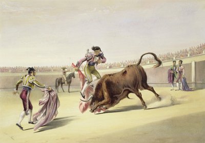 Springet eller hoppet efter hornene, 1865 af William Henry Lake Price