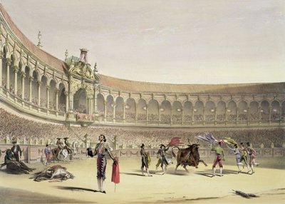 Plaza i Sevilla, 1865 af William Henry Lake Price
