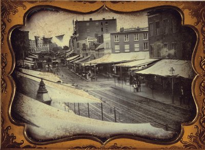 Chatham Square, New York, ca. 1853 af William Henry Lewis