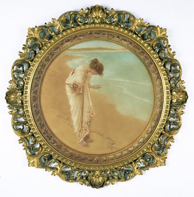 Havet har sine perler (mezzotint) af William Henry Margetson