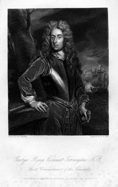 George Byng, Viscount Torrington, 1837 af William Henry Mote