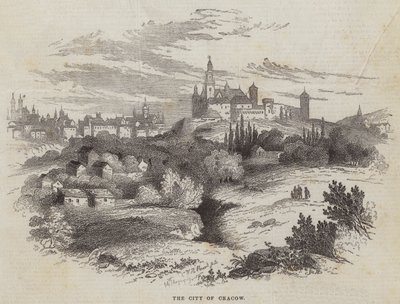 Byen Krakow af William Henry Pike