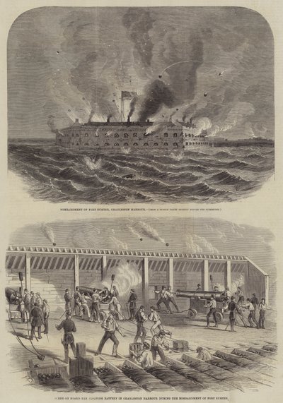 amerikansk borgerkrig af William Henry Prior